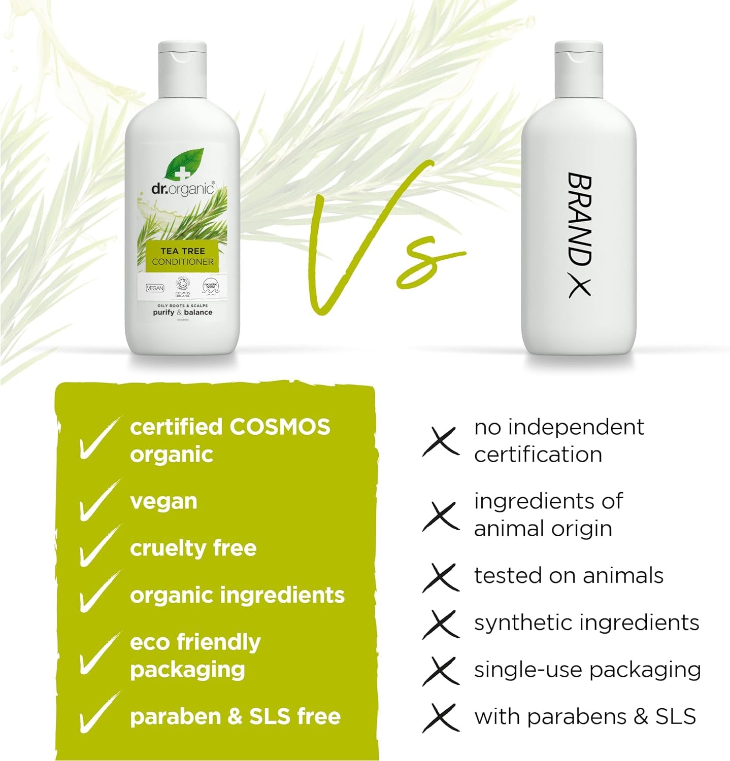 DR ORGANIC Conditioner Organic Tea Tree, 265Ml