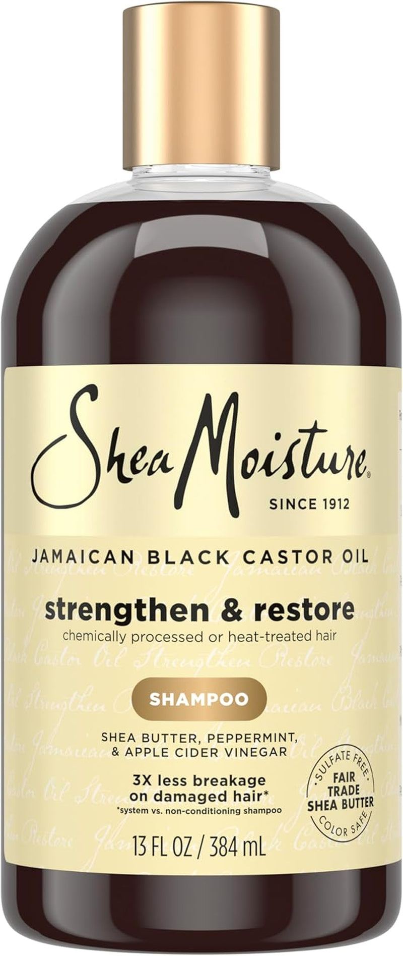 Jamaican Black Castor Oil Strengthen and Restore Shampoo, 384 Ml