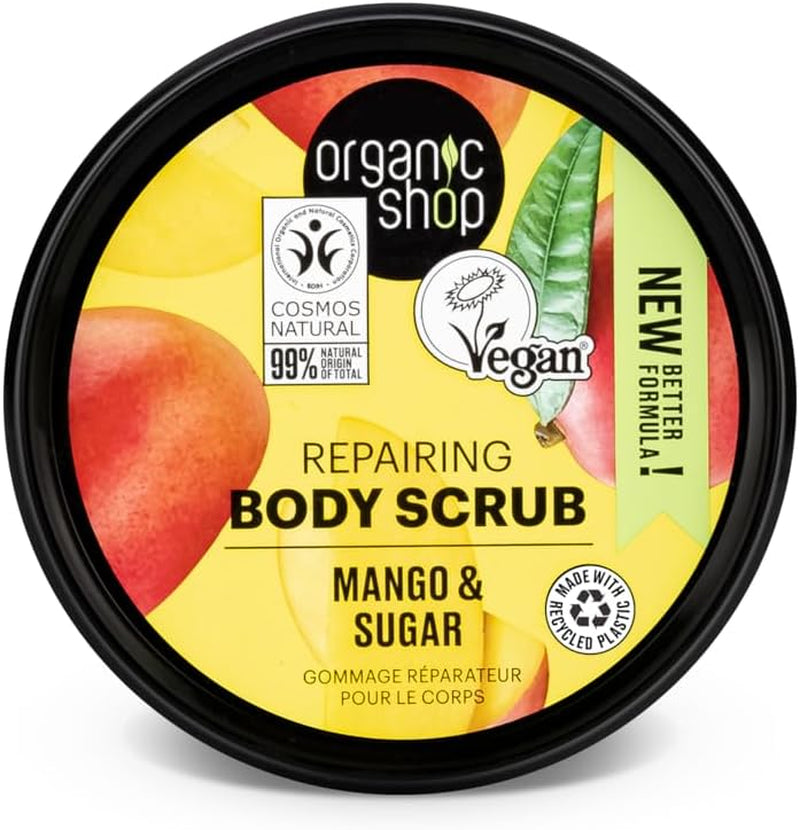 Body Scrub Natural Kenyan Mango and Sugar 250Ml