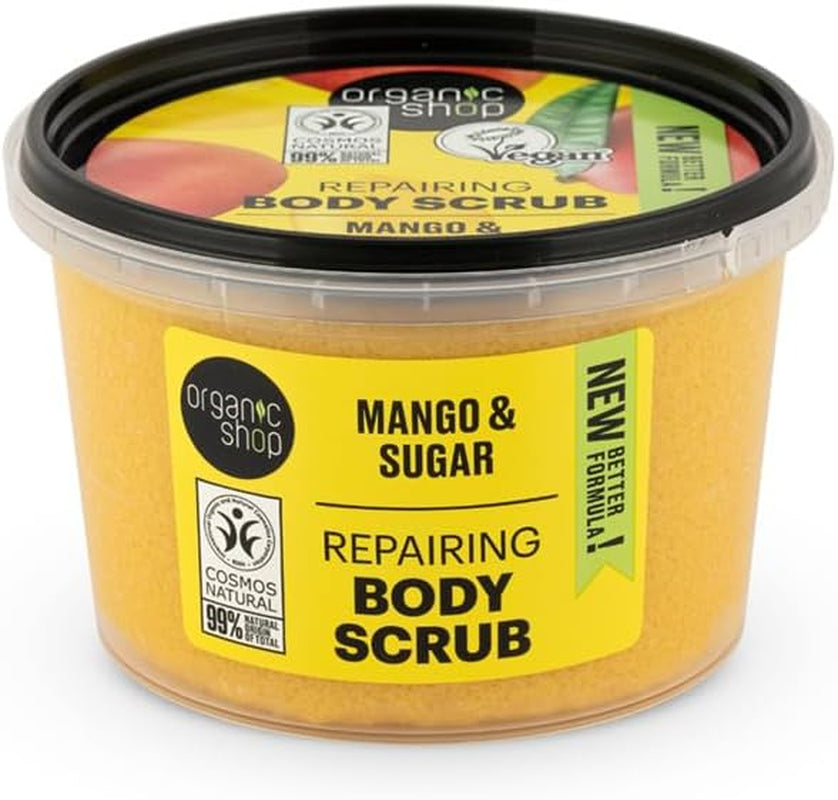 Body Scrub Natural Kenyan Mango and Sugar 250Ml