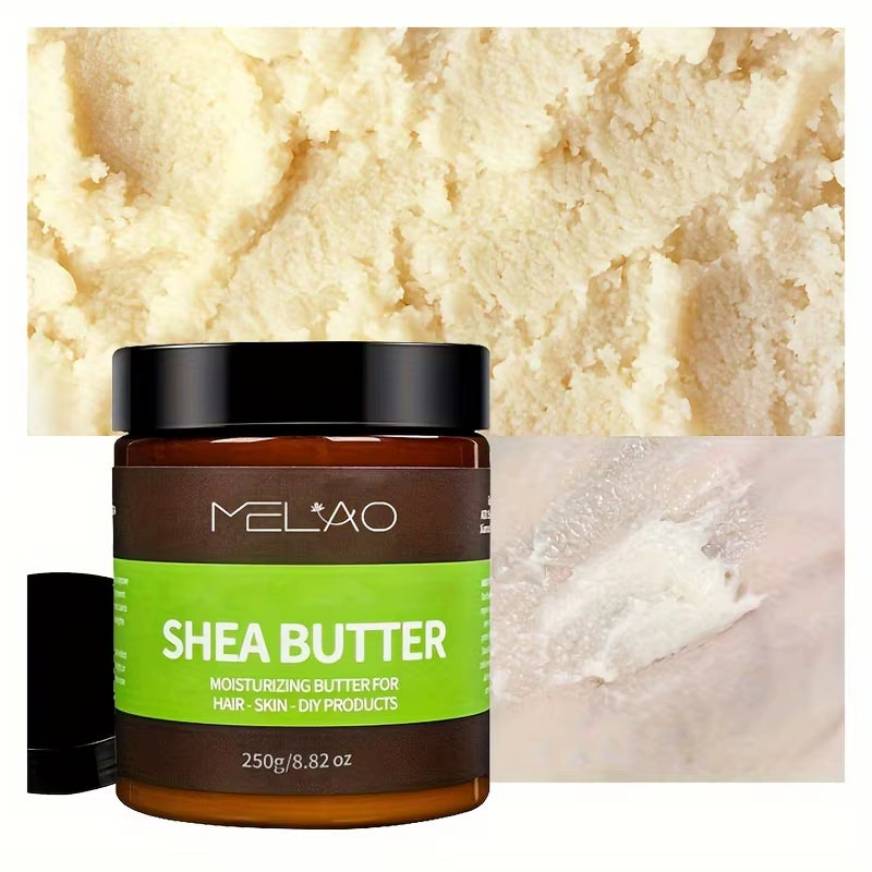 Organic Shea Butter for Body & Face Organic , 100% Raw & Unrefined to Soften, Smooth & Boost Radiance