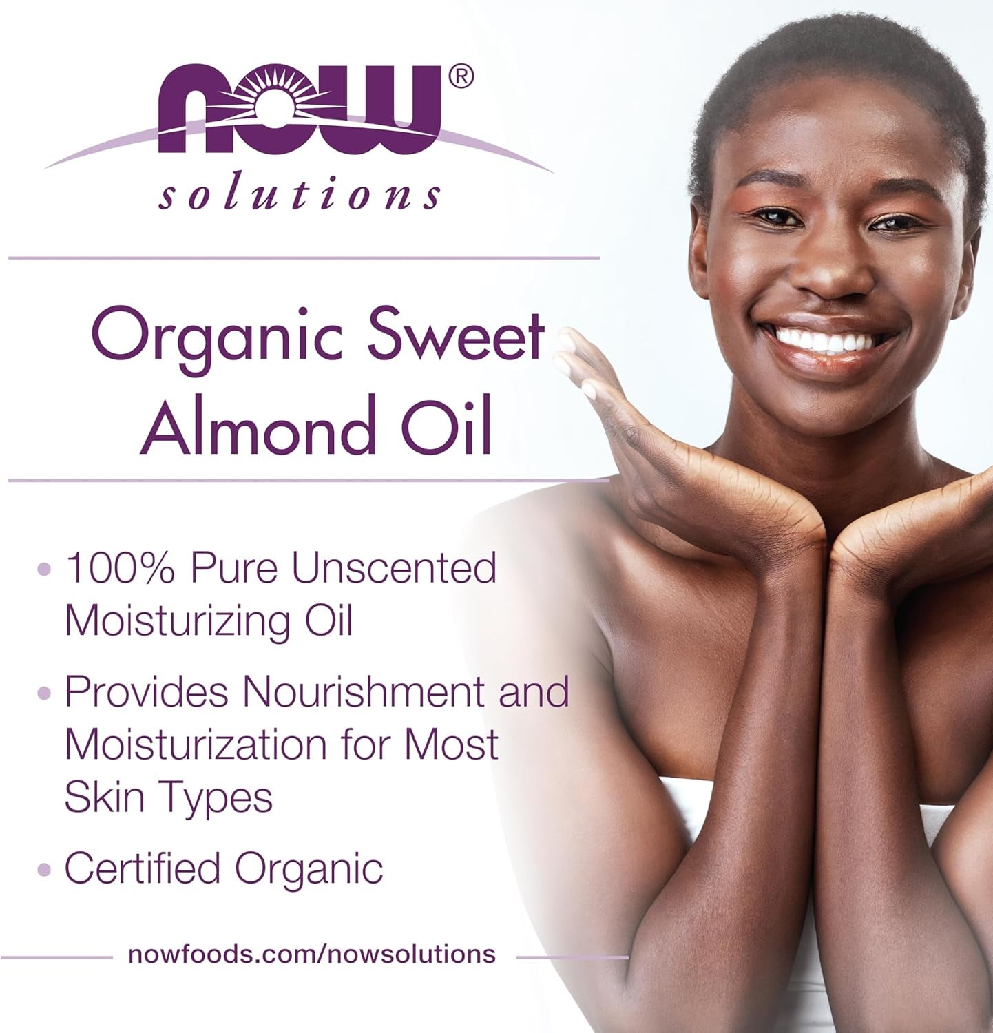 Foods Organic Almond Oil, 8 Oz